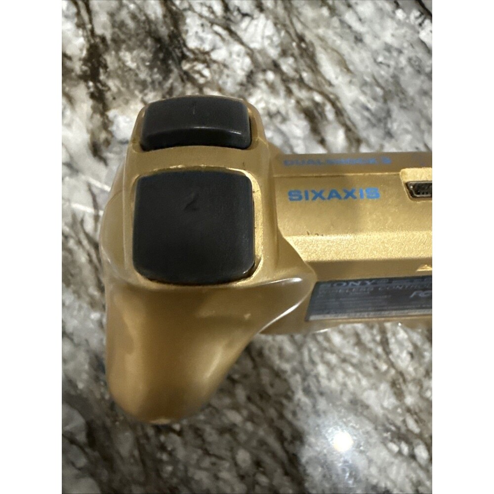 Sony DualShock 3 Metallic Gold CECHZC2U - PARTS ONLY - Picture 7 of 15